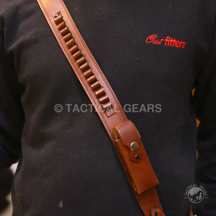 Universal One Sided Shoulder Holster Smooth Leather Hunting & Shooting Accessories > Holsters