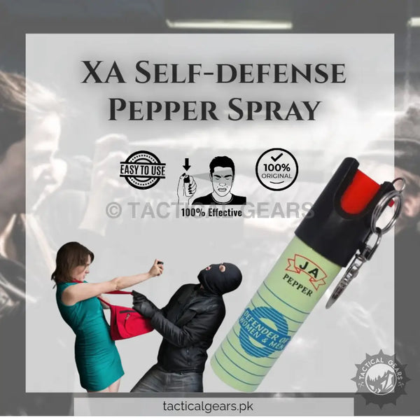 XA Self-defense Pepper Spray keychain for personal safety and self-defense protection