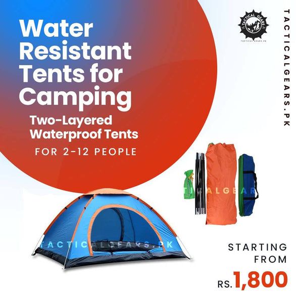 Water Resistant Tents for Camping