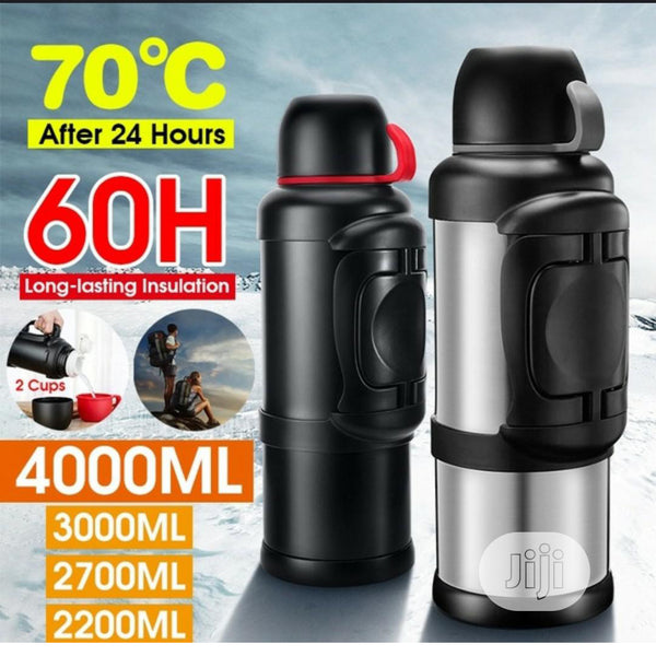 Insulated Coffee Thermos for Travel - 4L