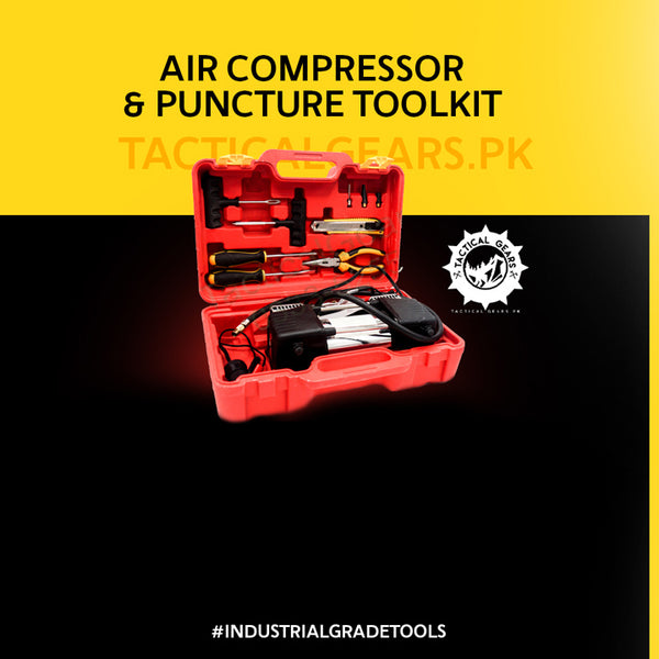 Air Compressor & Puncture ToolKit