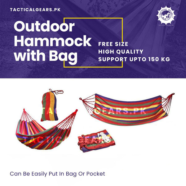 Outdoor Hammock with bag