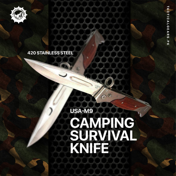 USA-M9 -- Camping Survival Knife