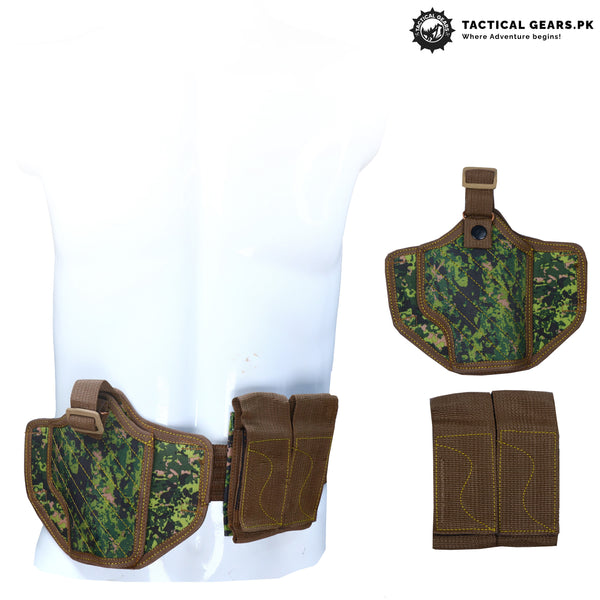 Universal Belly Band Apple Fabric Jungle Camo Holster
