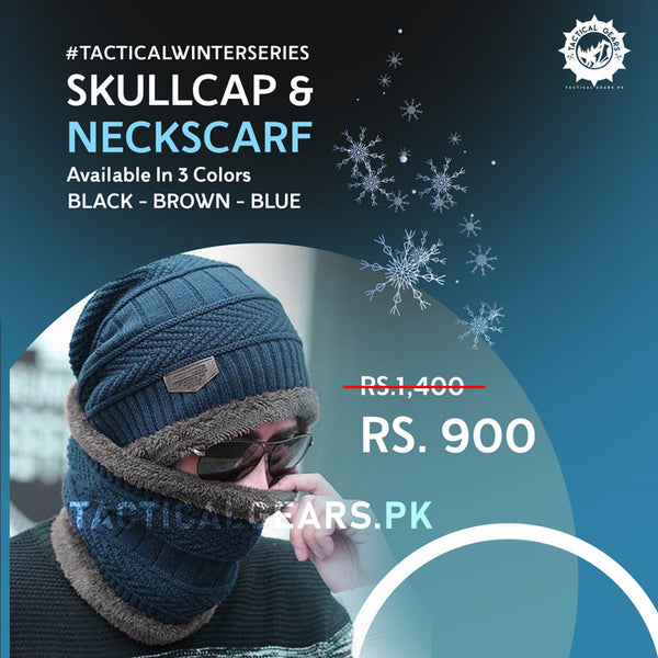 Skullcap and Neckscarf