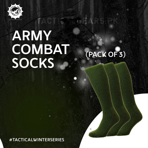 Army Combat Socks (Pack of 3)