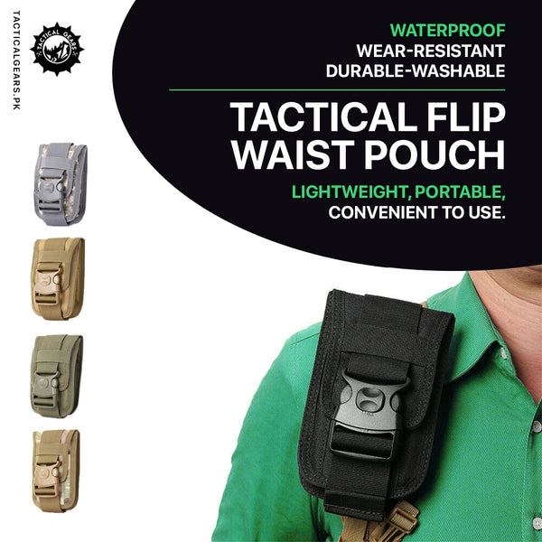 Tactical Flip Waist Pouch