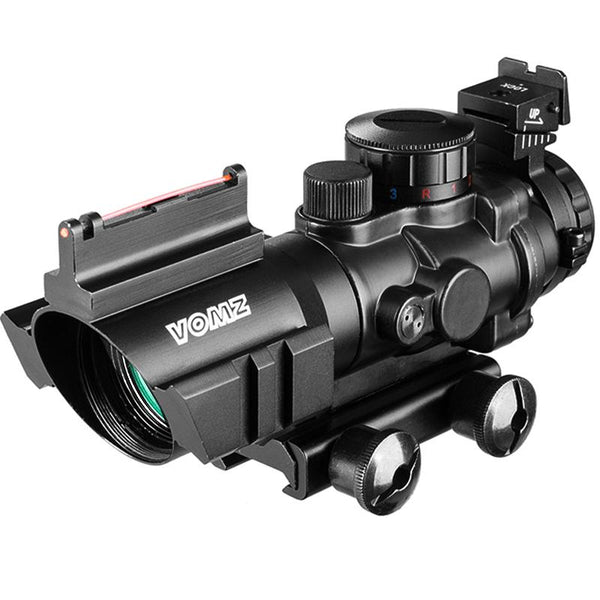 VOMZ 4x32 Acog Riflescope 20mm Dovetail Reflex Optics Scope Tactical Sight