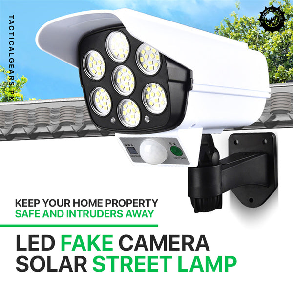 LED Fake Camera - Solar Street Lamp