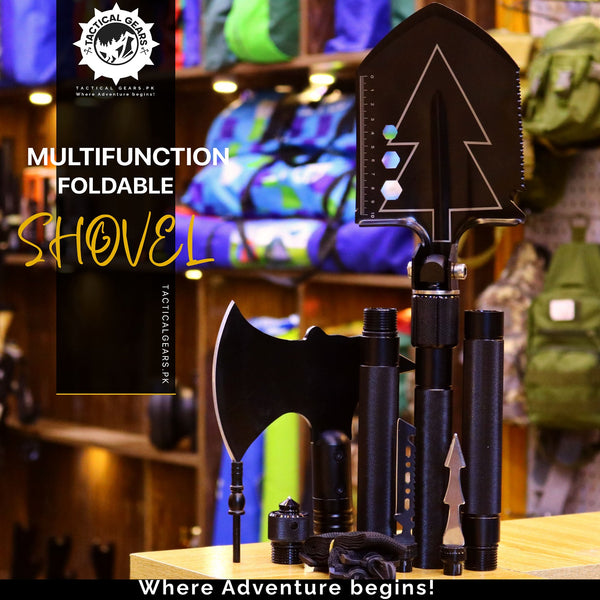 Multifunction Foldable Shovel