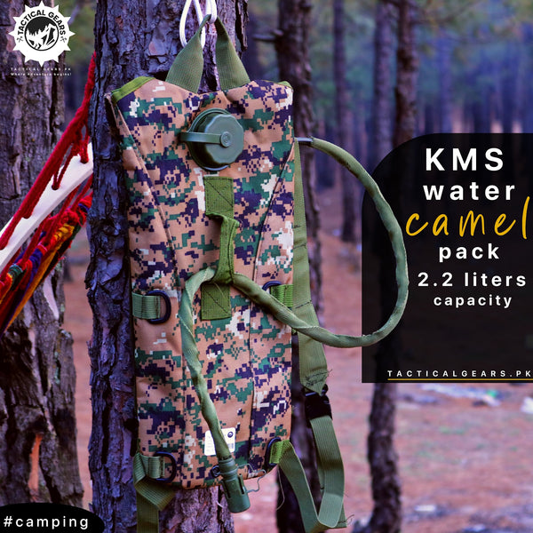 KMS Water Camel Pack ( 2.2-Liters Capacity )