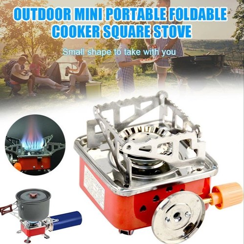 Portable card type stove
