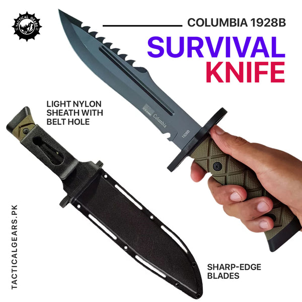 Columbia 1928B Survival Knife